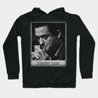 Johnny Cash // Minimalist Fanart Tribute Hoodie